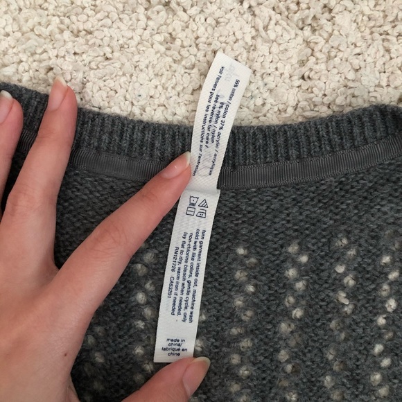 Aeropostale Grey Cardigan Size Small - Picture 5 of 5